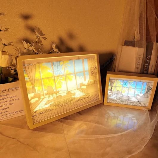 3D Decorative Light Frame